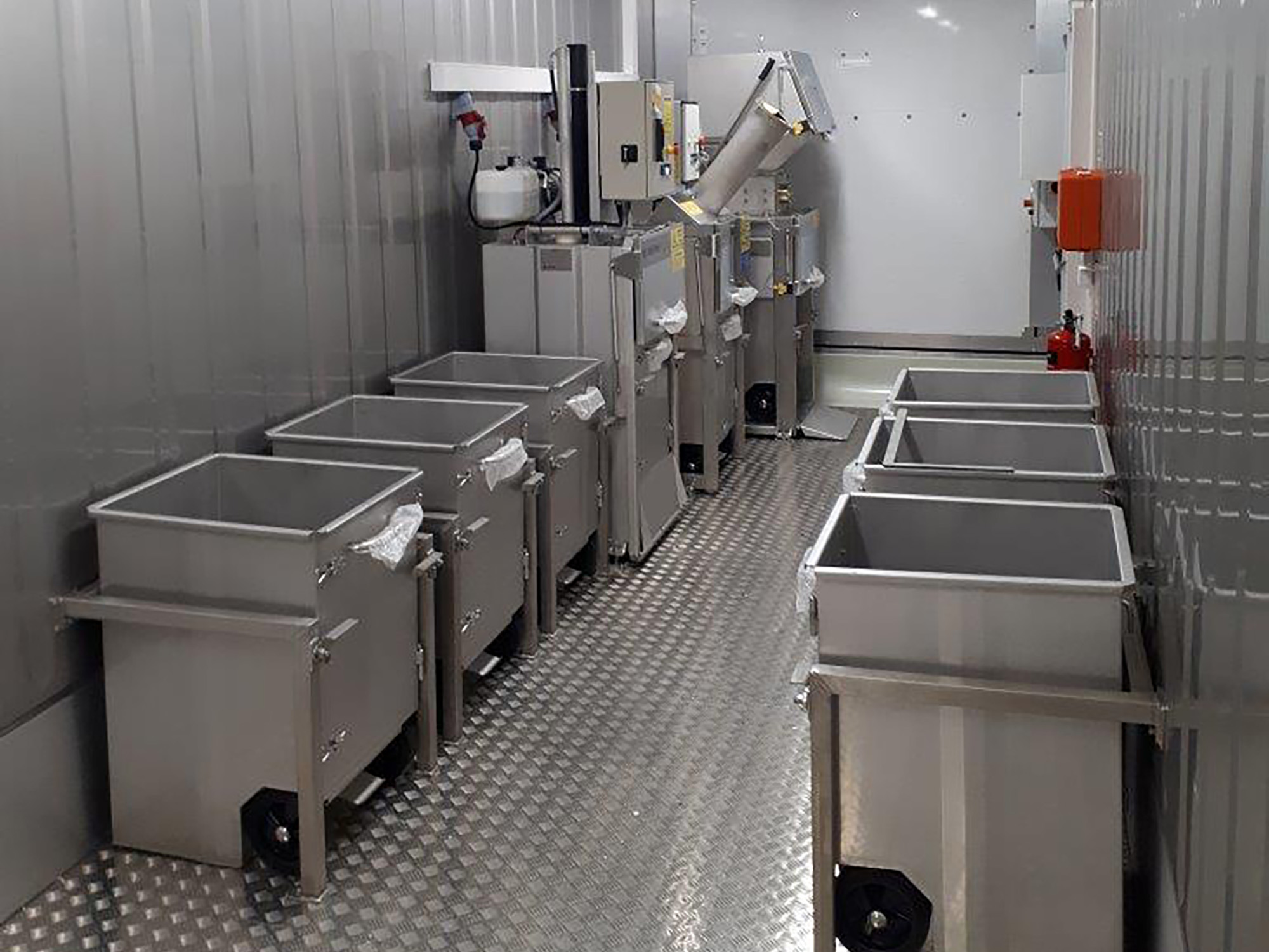 Containerized Waste Station